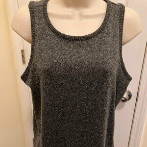 Lands' End Women's Charcoal Tank Top